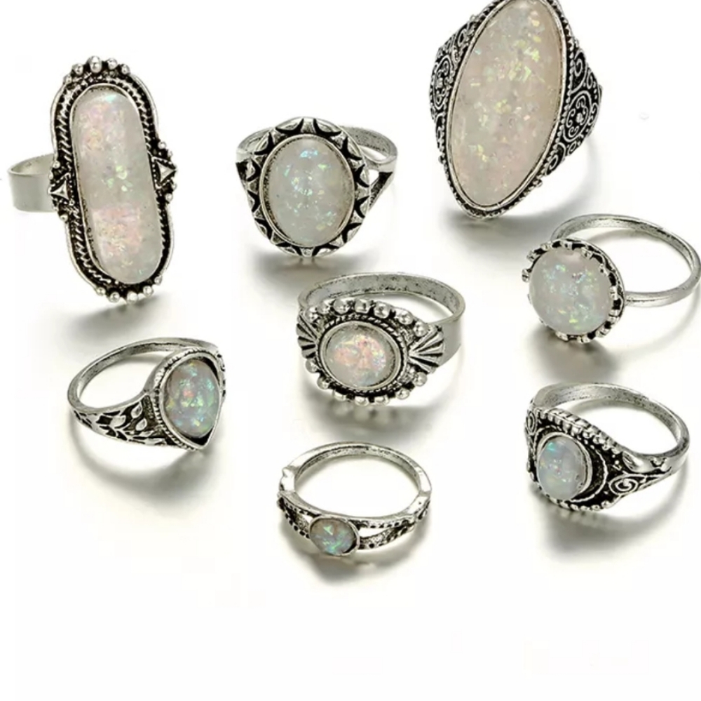 Silver rings